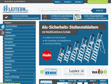 Tablet Screenshot of leitern.net